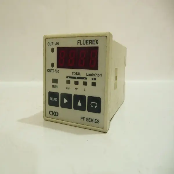 Fluerex Flow Controller, PFD-402-N1, 24VDC, CKD, Japan